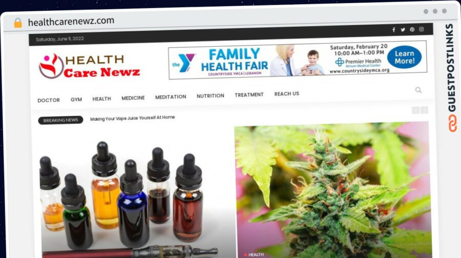 Publish Guest Post on healthcarenewz.com