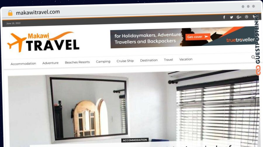 Publish Guest Post on makawitravel.com