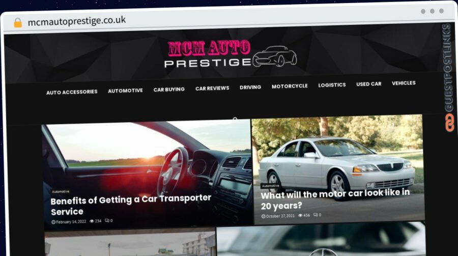 Publish Guest Post on mcmautoprestige.co.uk