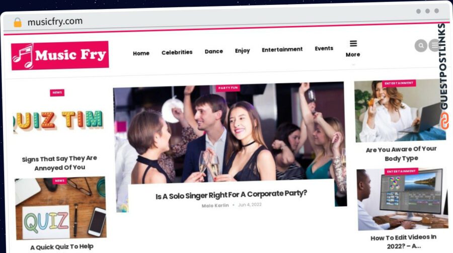 Publish Guest Post on musicfry.com