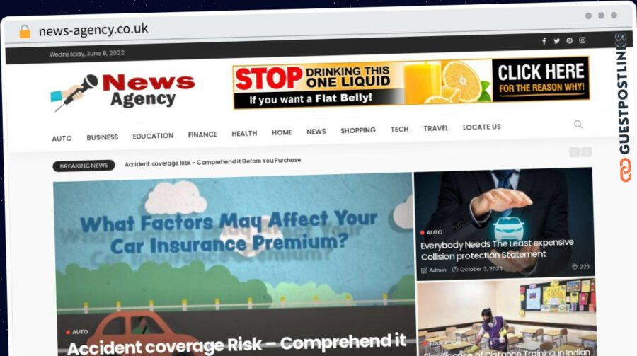 Publish Guest Post on news-agency.co.uk