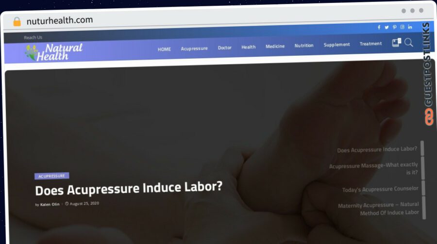 Publish Guest Post on nuturhealth.com