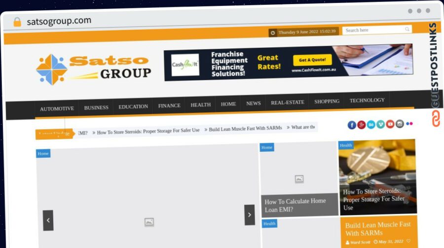 Publish Guest Post on satsogroup.com