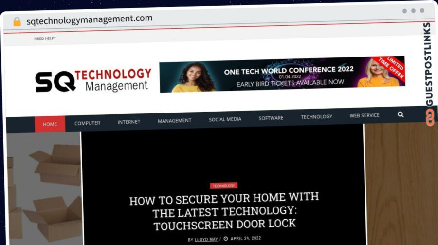 Publish Guest Post on sqtechnologymanagement.com