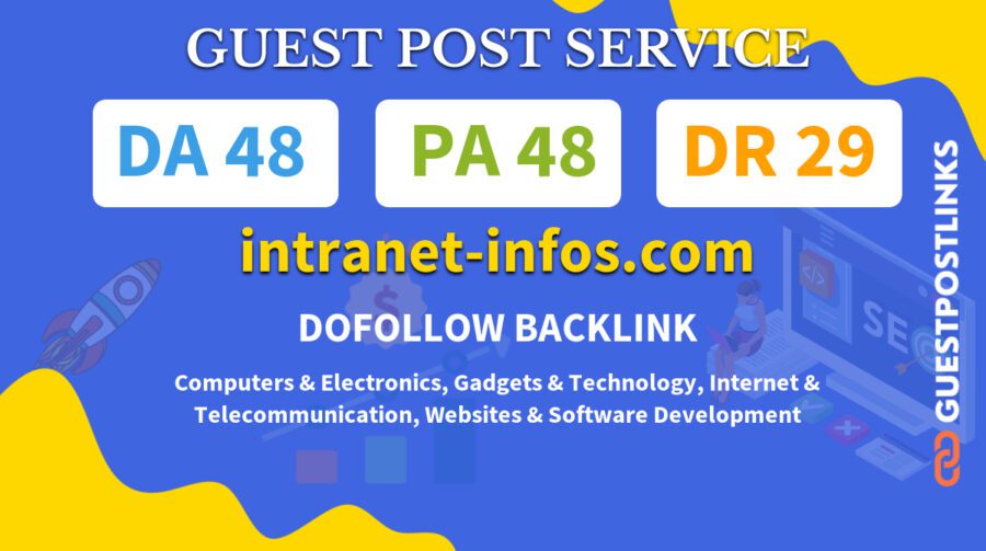 Buy Guest Post on intranet-infos.com
