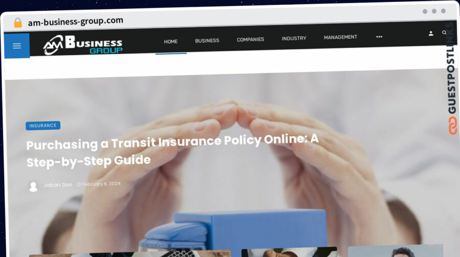 Publish Guest Post on am-business-group.com
