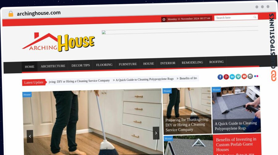 Publish Guest Post on archinghouse.com