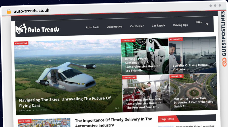 Publish Guest Post on auto-trends.co.uk