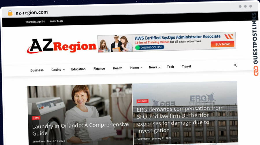 Publish Guest Post on az-region.com