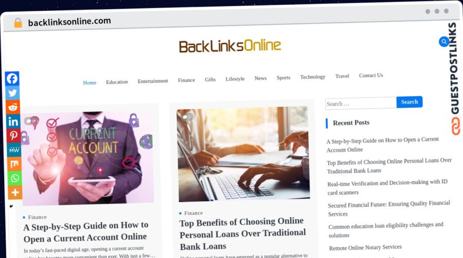 Publish Guest Post on backlinksonline.com