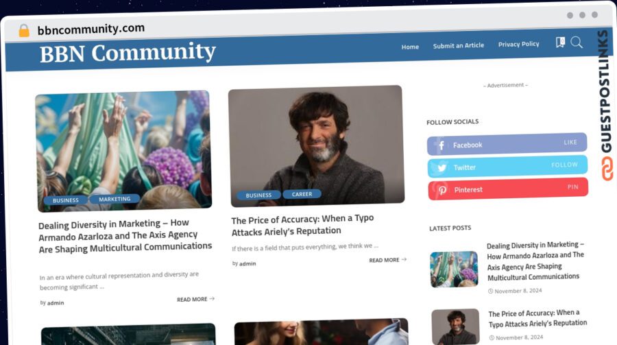 Publish Guest Post on bbncommunity.com