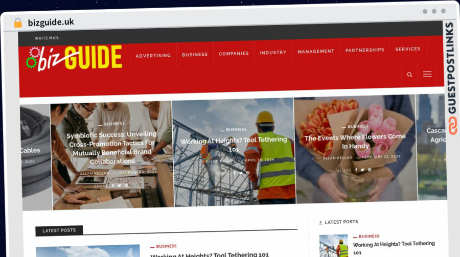 Publish Guest Post on bizguide.uk