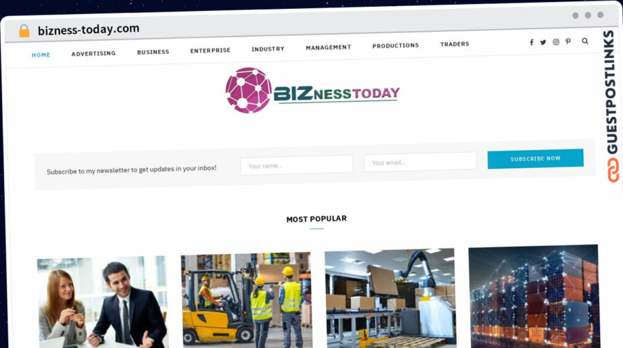 Publish Guest Post on bizness-today.com