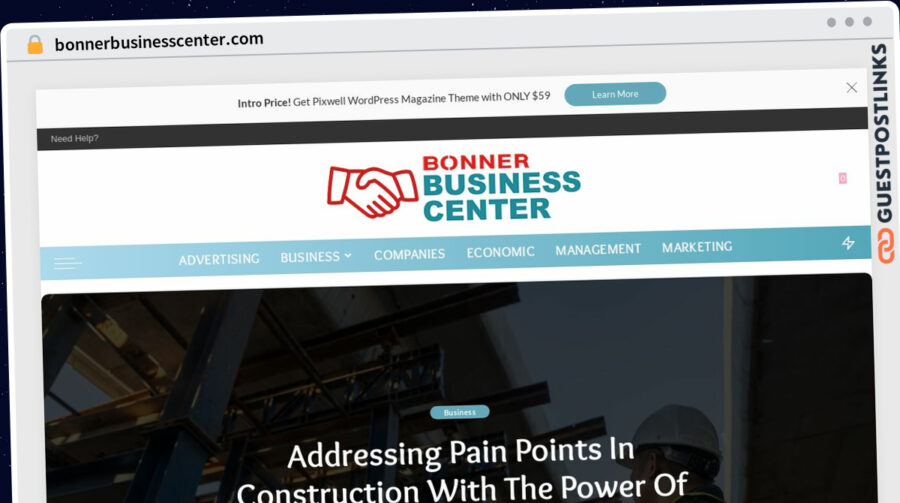 Publish Guest Post on bonnerbusinesscenter.com