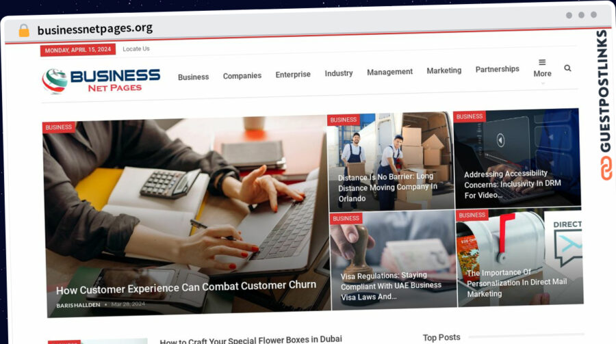 Publish Guest Post on businessnetpages.org
