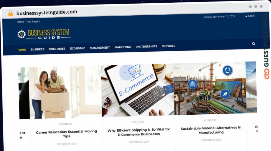 Publish Guest Post on businesssystemguide.com