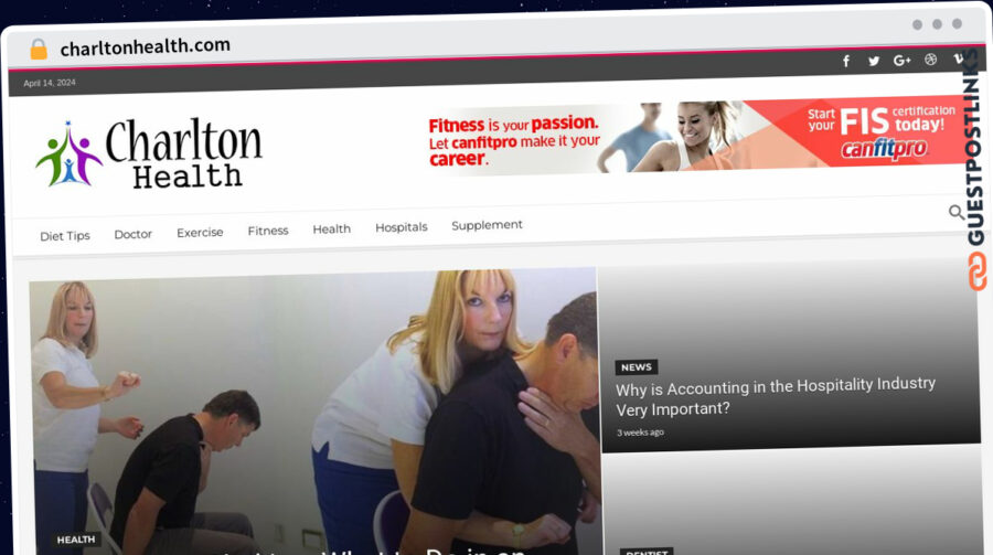Publish Guest Post on charltonhealth.com