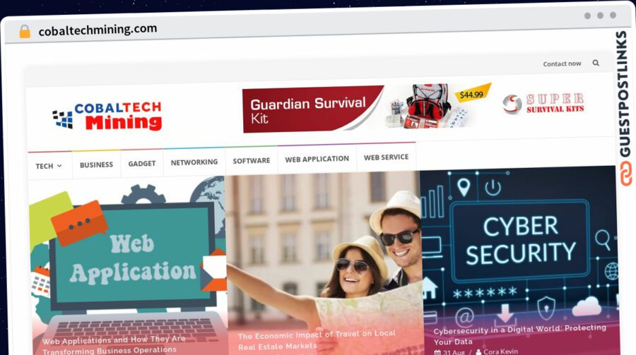 Publish Guest Post on cobaltechmining.com