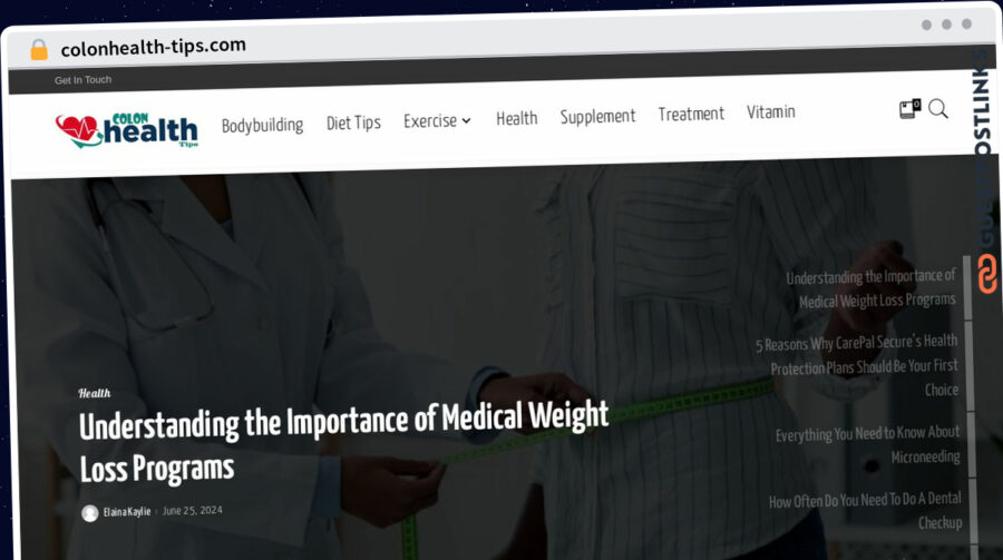 Publish Guest Post on colonhealth-tips.com