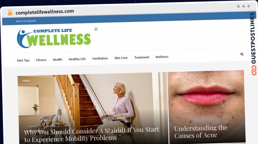 Publish Guest Post on completelifewellness.com