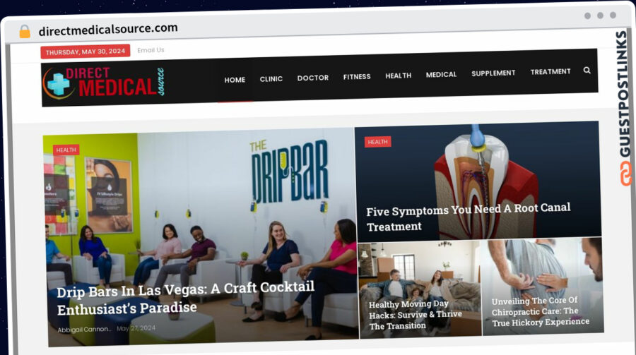 Publish Guest Post on directmedicalsource.com