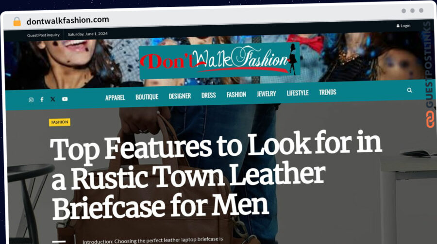 Publish Guest Post on dontwalkfashion.com