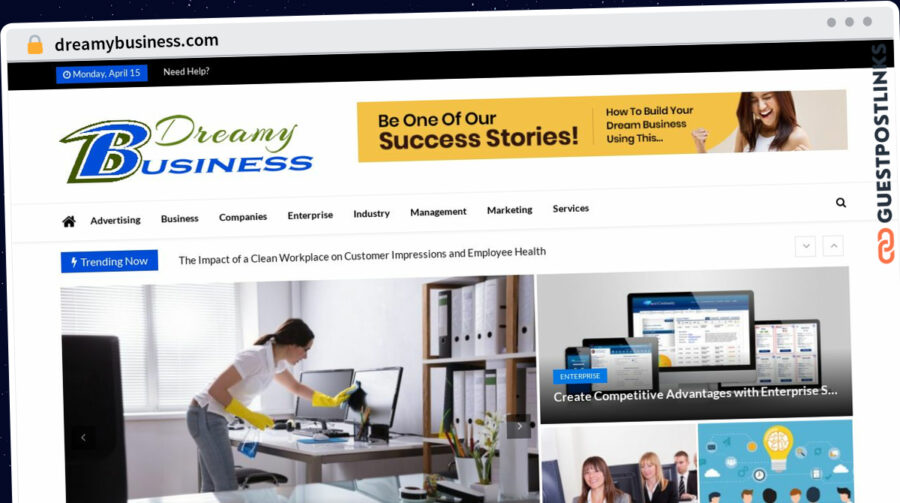 Publish Guest Post on dreamybusiness.com