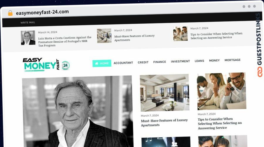 Publish Guest Post on easymoneyfast-24.com
