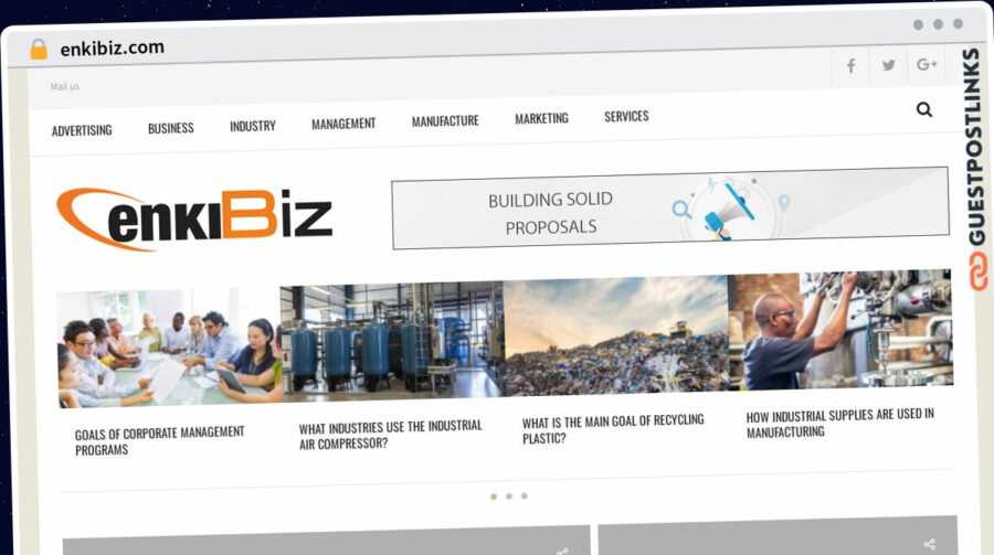Publish Guest Post on enkibiz.com