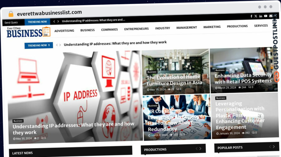 Publish Guest Post on everettwabusinesslist.com