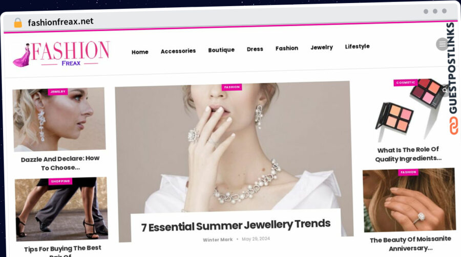 Publish Guest Post on fashionfreax.net