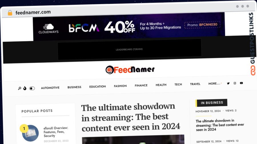 Publish Guest Post on feednamer.com
