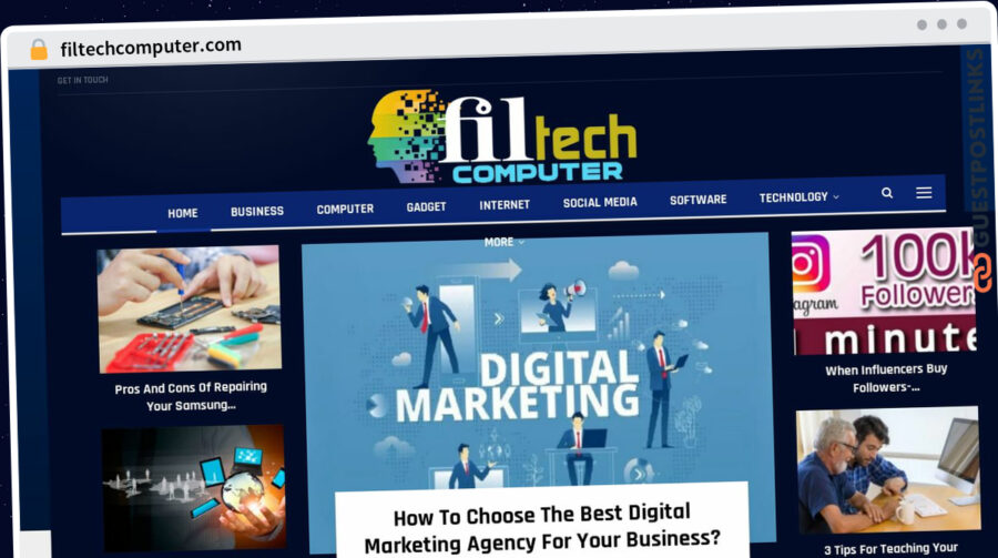 Publish Guest Post on filtechcomputer.com