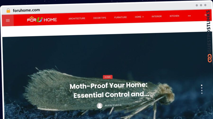 Publish Guest Post on foruhome.com