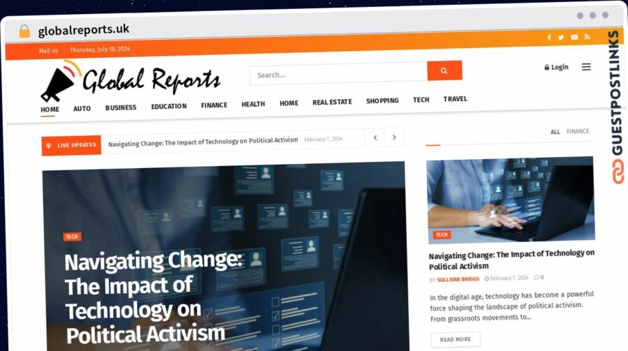 Publish Guest Post on globalreports.uk
