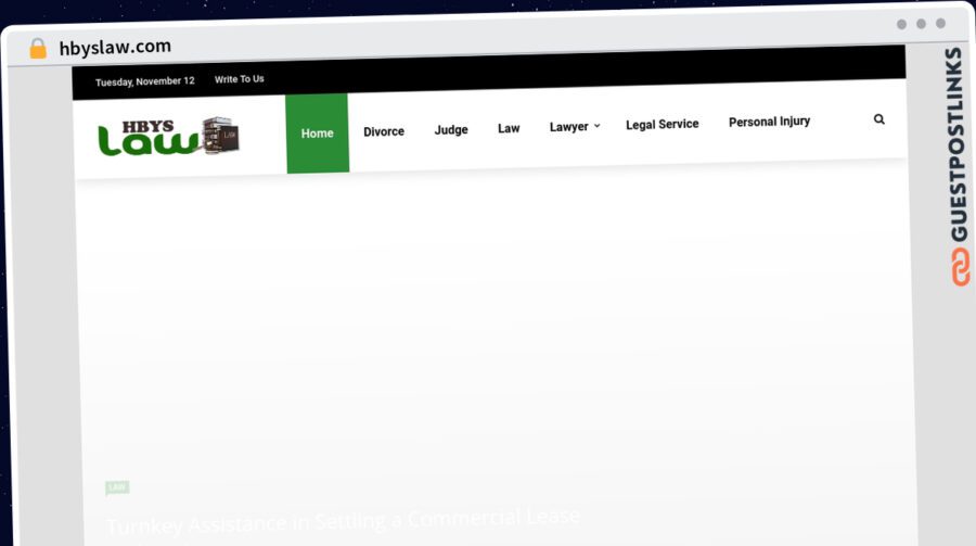 Publish Guest Post on hbyslaw.com