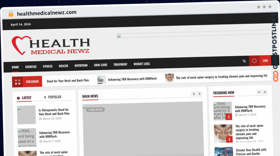 Publish Guest Post on healthmedicalnewz.com