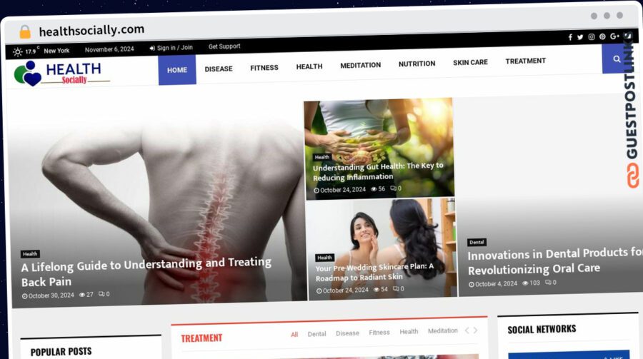 Publish Guest Post on healthsocially.com