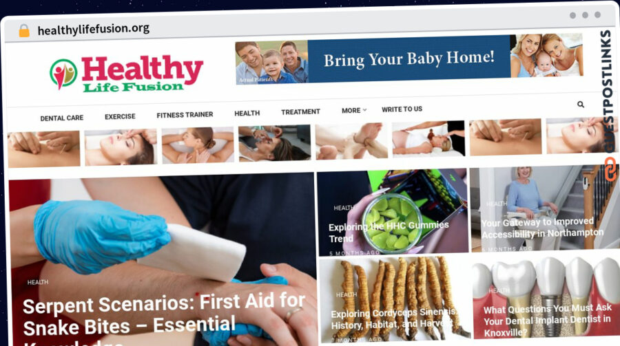 Publish Guest Post on healthylifefusion.org