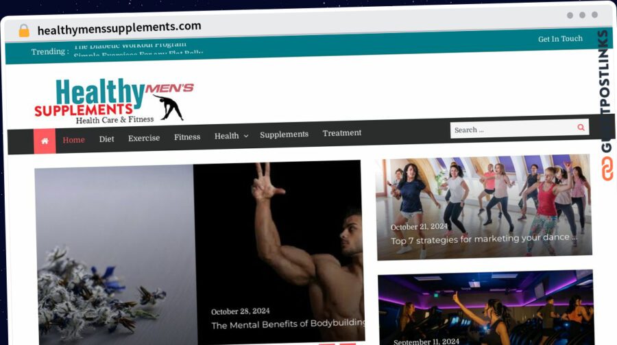 Publish Guest Post on healthymenssupplements.com