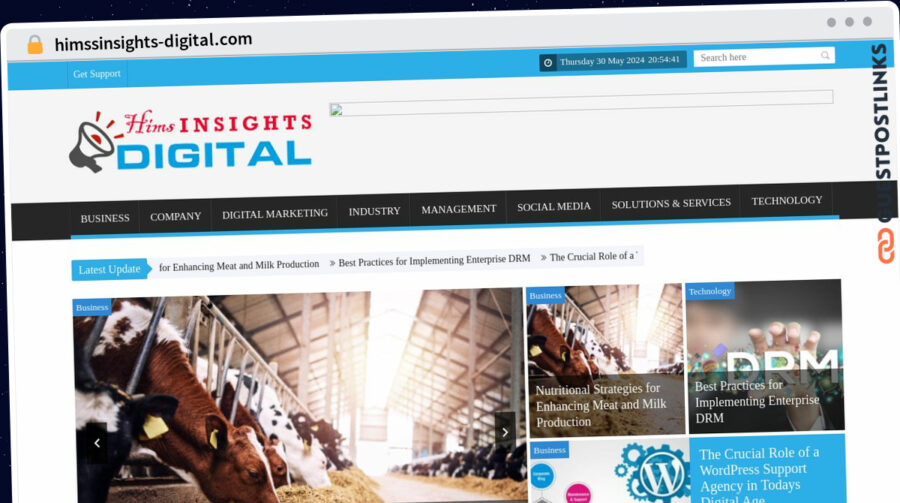 Publish Guest Post on himssinsights-digital.com