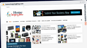 Publish Guest Post on homeshoppingblog.com