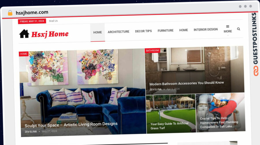 Publish Guest Post on hsxjhome.com