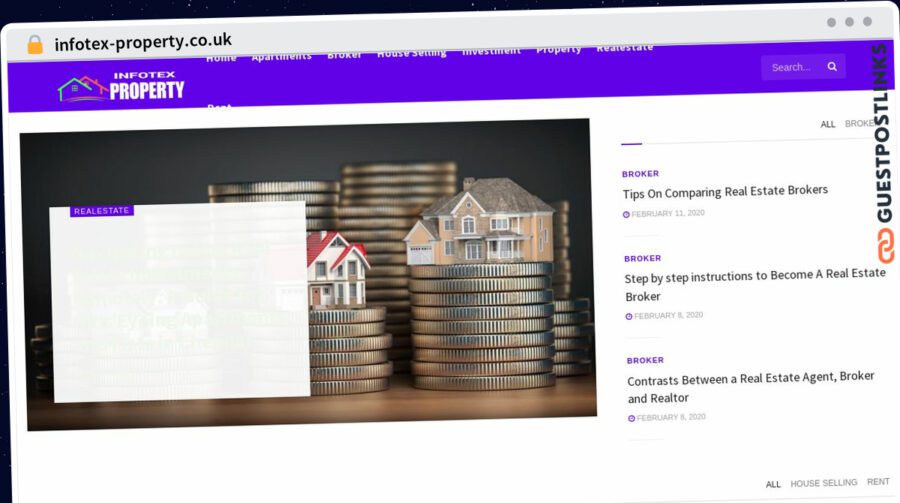 Publish Guest Post on infotex-property.co.uk