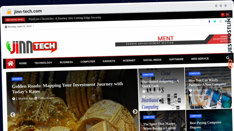 Publish Guest Post on jinn-tech.com