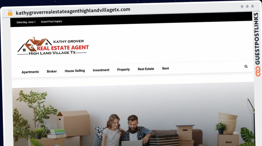 Publish Guest Post on kathygroverrealestateagenthighlandvillagetx.com