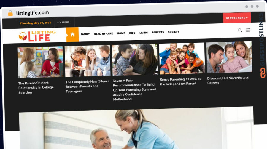 Publish Guest Post on listinglife.com