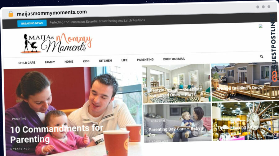 Publish Guest Post on maijasmommymoments.com