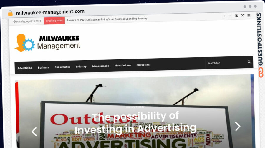 Publish Guest Post on milwaukee-management.com