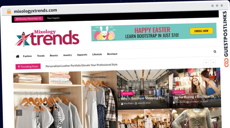Publish Guest Post on mixologyxtrends.com
